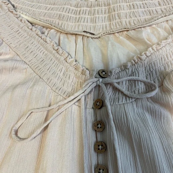 Boho Blush Free People Dream On Maxi Dress - Picture 7 of 11